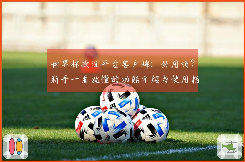 世界杯投注平台客户端：好用吗？新手一看就懂的功能介绍与使用指南