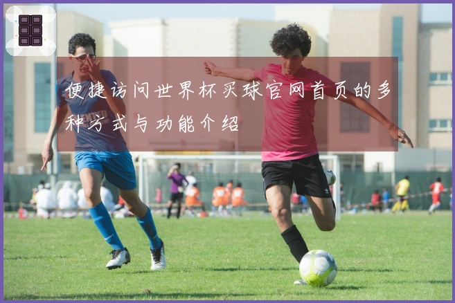 便捷访问世界杯买球官网首页的多种方式与功能介绍
